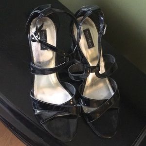 Wedge Black Shoes